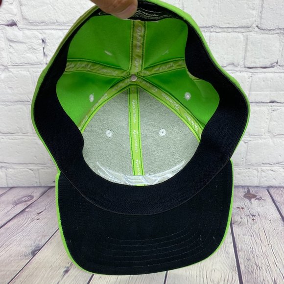 TAYLORMADE RBZ Golf Hat Cap Stretch Fit Men Size L/XL Green - DISCOLORATION LOOK - Picture 6 of 15